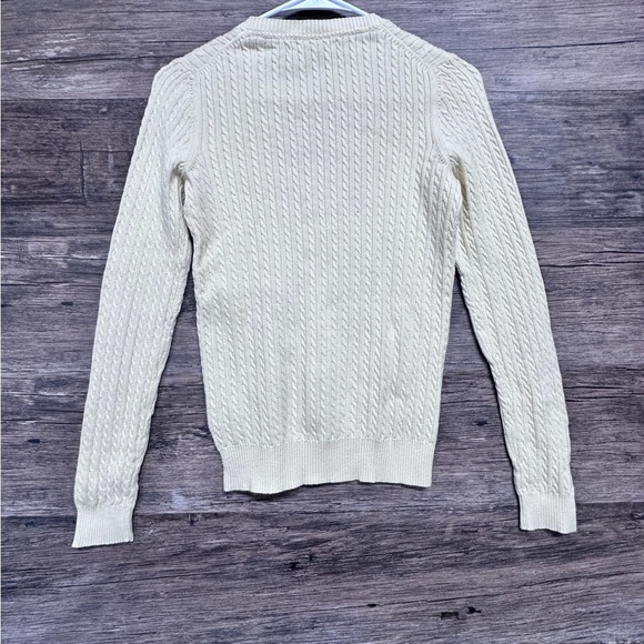Tommy Hilfiger Yellow Crew Neck Sweater - Picture 2 of 10